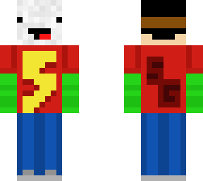 official skydude gaming skin (derpy mask)