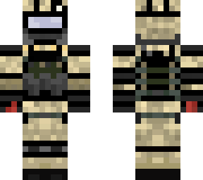 packed soldier