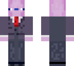 Axolotl In A Suit Minecraft Skins