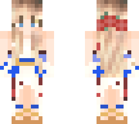 red and blue wedding girl