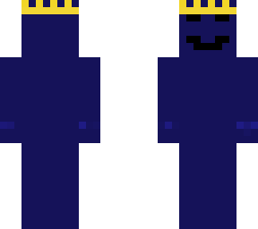 blue blob with a crown!