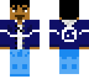 blue jacket