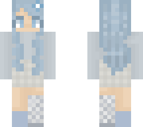 blue orchid schoolgirl~~#schoolgirl