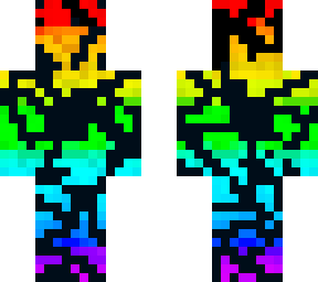 corrupted rainbow steve