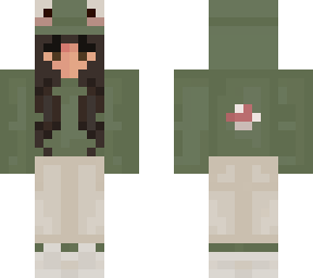 frog and mushroom brunette