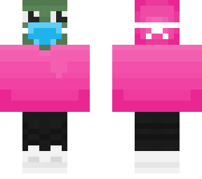 pink covid pepe