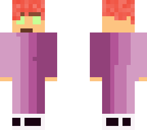 purple clothes