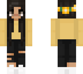yellow girl edit