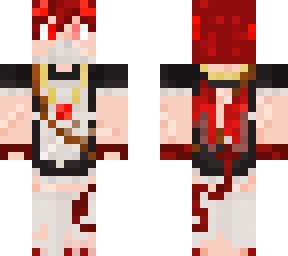 aven in a maid dress bc orvi wanted it