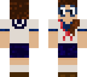 basic japanese inspired schoolgirl