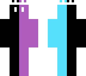 bloack purple and black