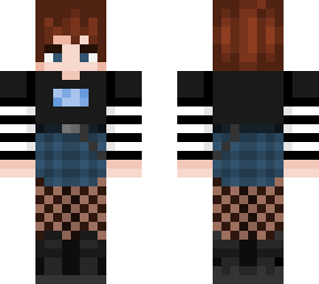 blue plaid