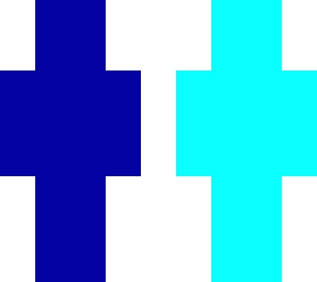dark/light blue