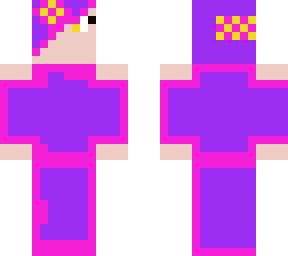pink and purple girl.