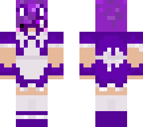 purple maid dress boy