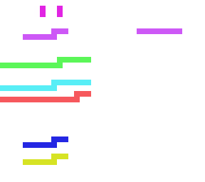 rainbow bump guy