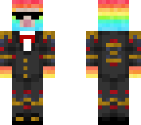 rainbow sheep in a tux - migration cape edition