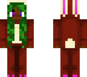 red bunny onsie