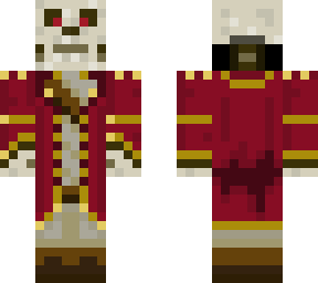 skull dragger the pirate skeleton