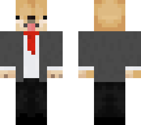 suitandtiedogs but now 3d
