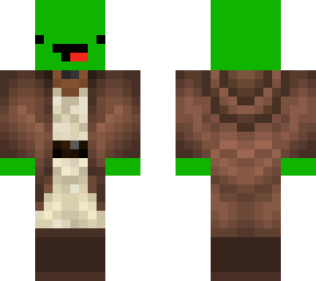turtle in a jedi robe