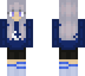 .~=* dark blue hoodie *=~.