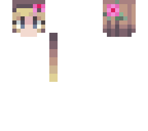 blond flowers - hb