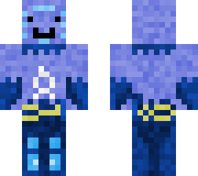 blue aqua man