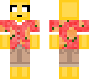 jake the dog with hawaiian shirt