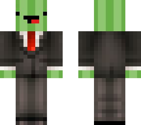 melon in a suit