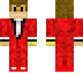 red suit