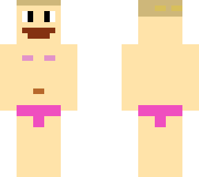 white chocolate speedo man
