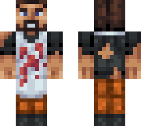 3d survial butcher man