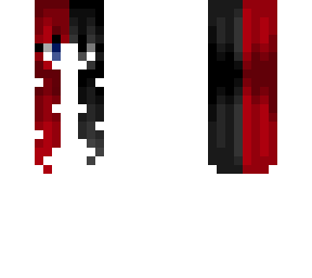 black & red hair base