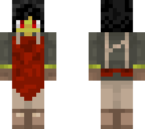 black haired blacksmith goblin