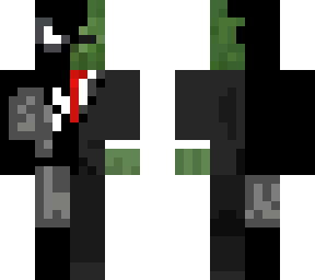 black spiderman zombie