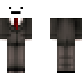 blanck on suit
