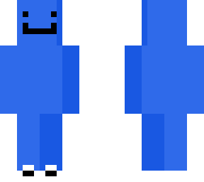 blue man