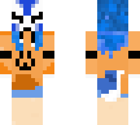 casual play skin with mask