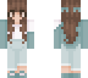 cyan sweater girl