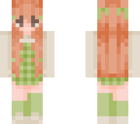 green gingham