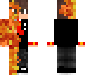 half fire have man