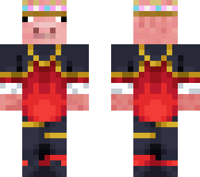pigest trans flag crown