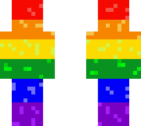pride flag skin