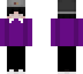 purple classy man