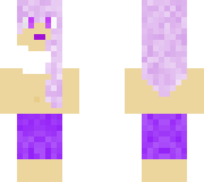 purple swimming <3