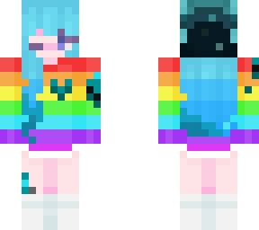rainbow skin