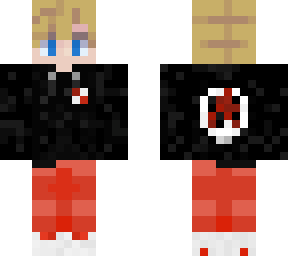 red blonde boy