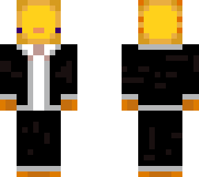 axolotl in suit