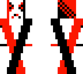 black and red